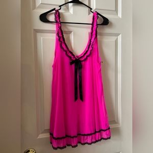 HOT...HOT!!! PINK SISSY LENGERIE (LARGE)